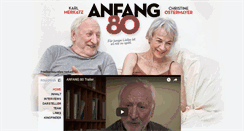 Desktop Screenshot of anfang80.at